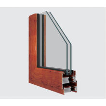 Cadre de fenêtre en aluminium de profil extrudé en aluminium de qualité supérieure